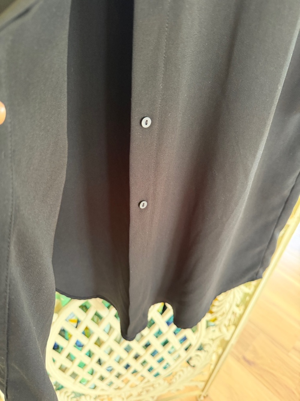Prologue Black Long-Sleeve Shirt Dress - Picture 5 of 6